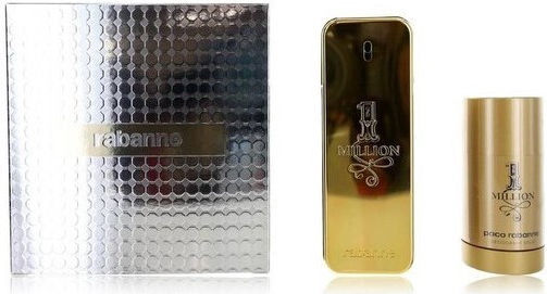 Paco Rabanne 1 Million Set Eau de Toilette 100ml, deo stick 75ml
