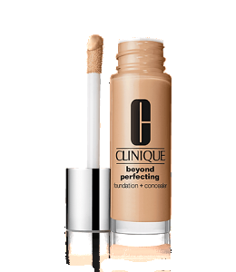 Clinique Beyond Perfecting Foundation And Concealer Cream Chamois 07 Cream Chamois 07