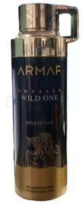 Armaf Odyssey Wild One Gold Edition deo body spray 200ml Armaf Odyssey Wild One Gold Edition deo body spray 200ml