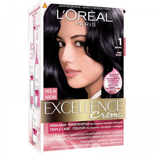 L'Oréal Excellence Cream No1 Μαύρο 48ml
