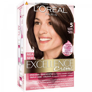 L'Oréal Excellence Cream No5 Καστανό Ανοιχτό 48ml