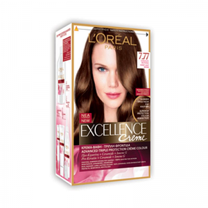 L'Oréal Excellence Cream No7.77 Σοκολατί Φωτεινό 48ml