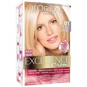 L'Oréal Excellence Cream No01 Υπερ Ξανθό Φυσικό 48ml