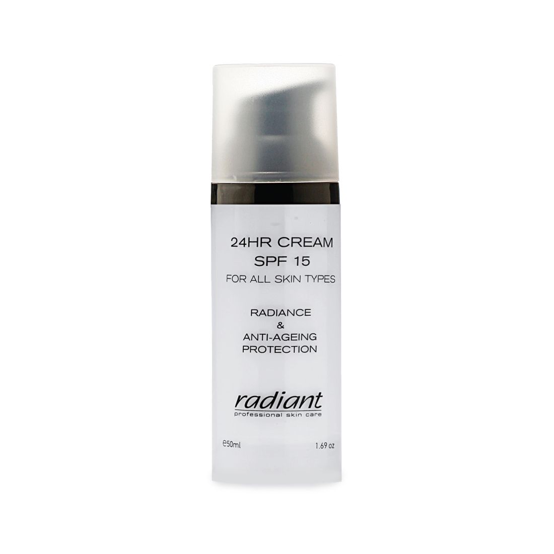 Radiant 24Hrs Cream SPF15 50ml Τύπος Δέρματος : Όλοι οι τύποι Radiant 24Hrs Cream SPF15 50ml Τύπος Δέρματος : Όλοι οι τύποι