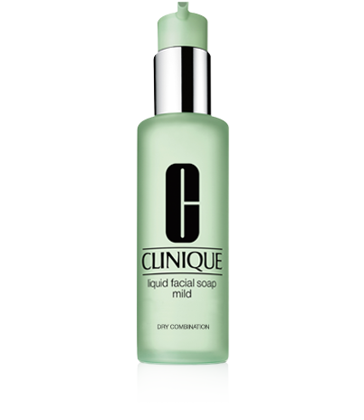 Clinique Liquid Facial Soap Dry Combination Skin 200ml Τύπος Δέρματος : Ξηρό