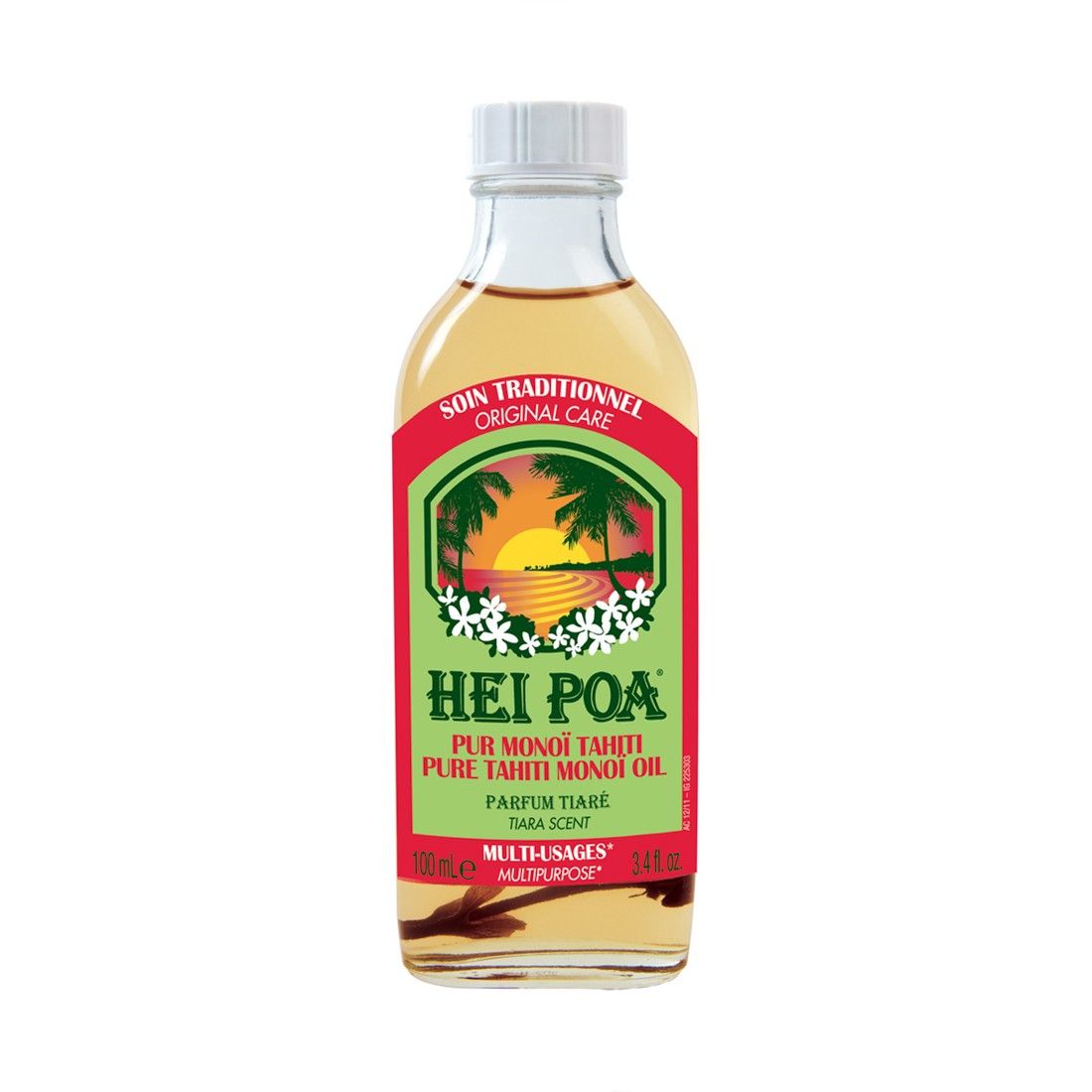 Hei Poa Pure Tahiti Monoi Oil Tiare 100ml