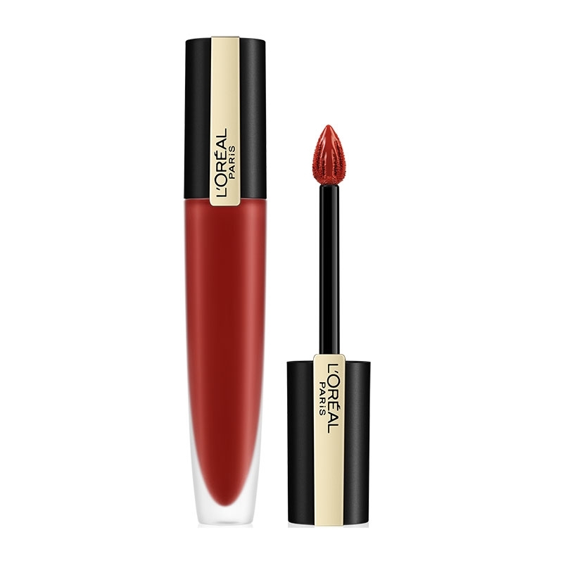 L'Oréal Rouge Signature Matte Liquid Lipstick 7ml 115 I Am Worth It