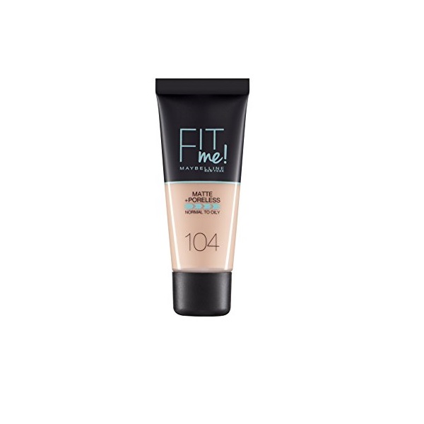 Maybelline Fit Me Matte & Poreless Foundation 104 30ml 104 Soft Ivory