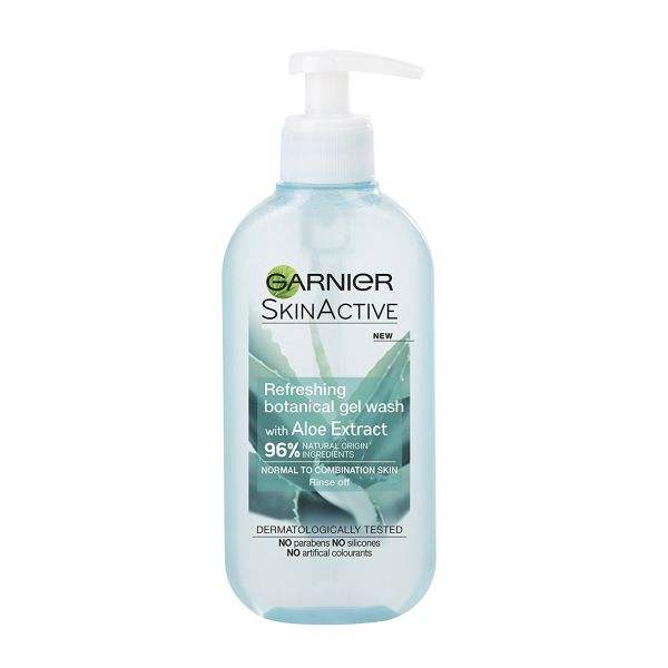 Garnier SkinActive Naturals Aloe Extract Gel Καθαρισμού Μικτό 200ml Τύπος Δέρματος : Mικτό Garnier SkinActive Naturals Aloe Extract Gel Καθαρισμού Μικτό 200ml Τύπος Δέρματος : Mικτό