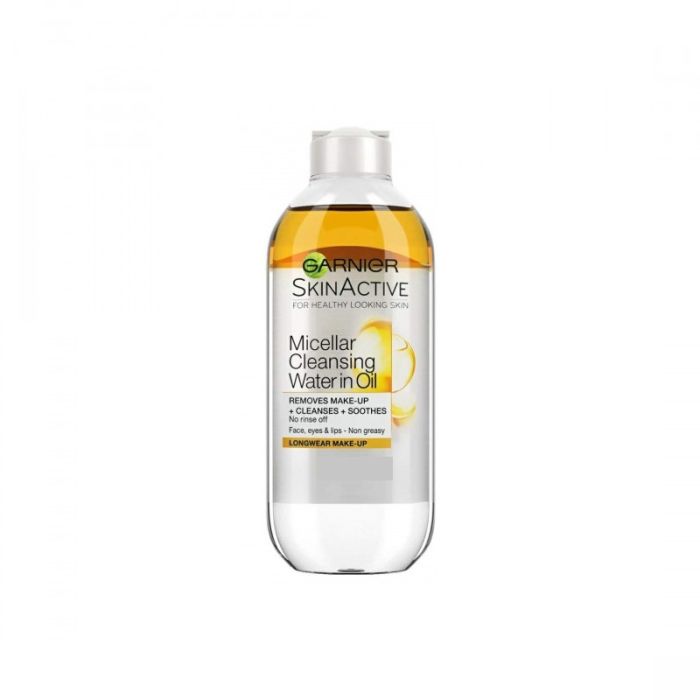 Garnier Skin Active Oil Infused Micellaire Cleansing Water All Skin Types 100ml Τύπος Δέρματος : Όλοι οι τύποι Garnier Skin Active Oil Infused Micellaire Cleansing Water All Skin Types 100ml Τύπος Δέρματος : Όλοι οι τύποι
