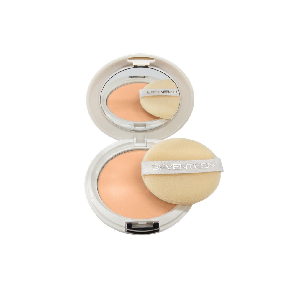 Seventeen Natural Silky Compact Powder 12gr 4 Rosy Beige Seventeen Natural Silky Compact Powder 12gr 4 Rosy Beige