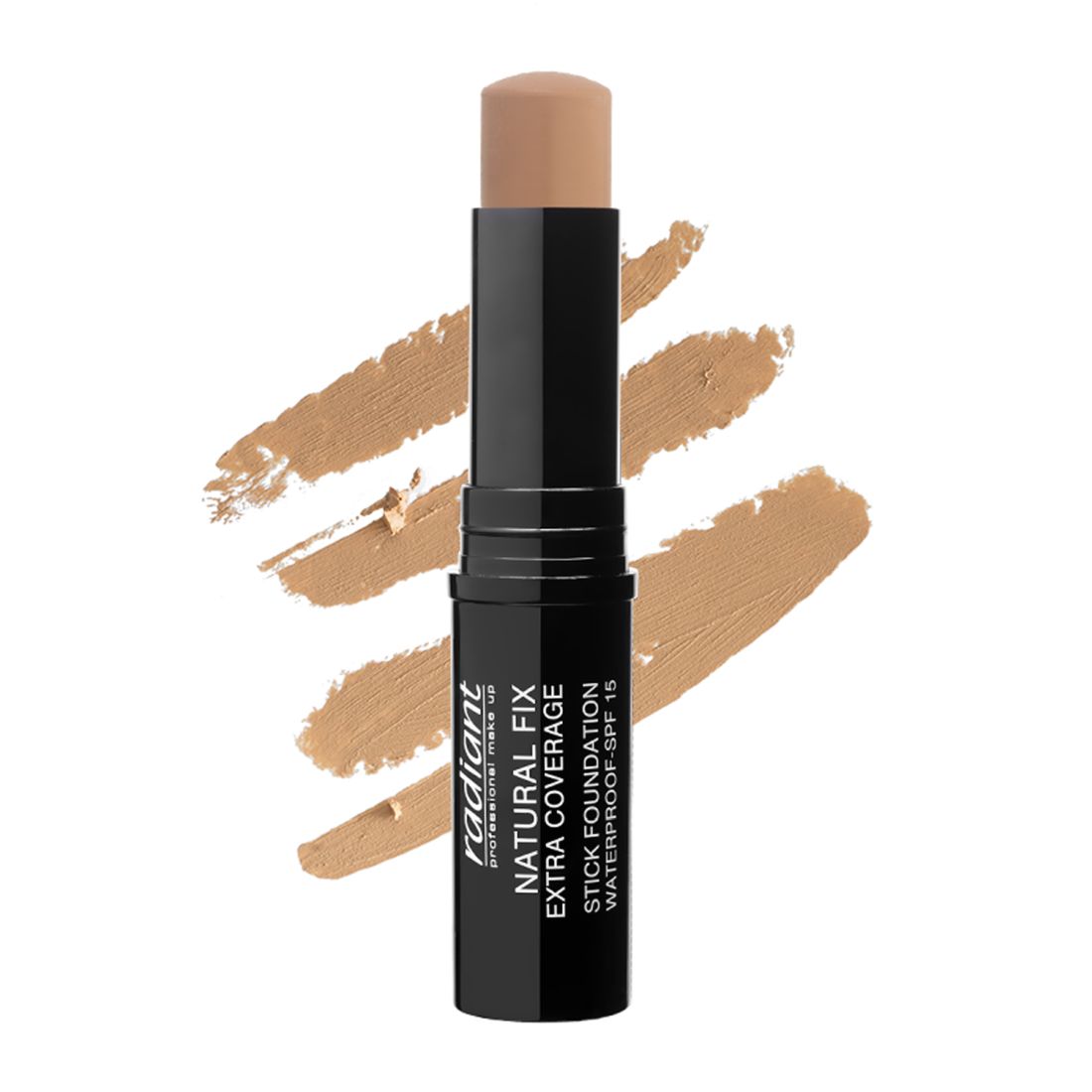 Radiant Natural Fix Extra Coverage Stick Foundation Waterproof SPF15 8.5gr 02 Granola Radiant Natural Fix Extra Coverage Stick Foundation Waterproof SPF15 8.5gr 02 Granola