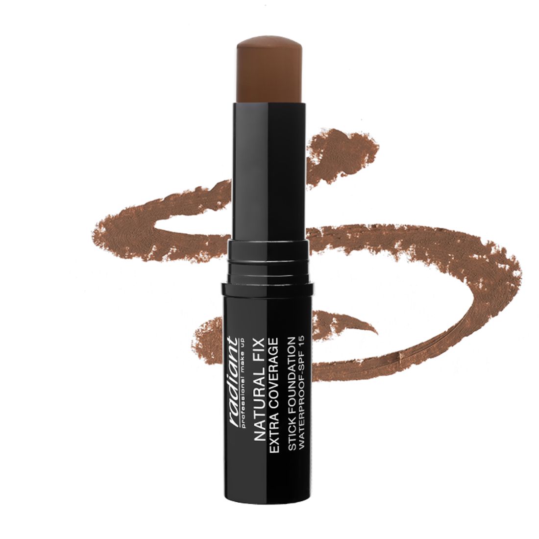 Radiant Natural Fix Extra Coverage Stick Foundation Waterproof SPF15 8.5gr 08 Peacan