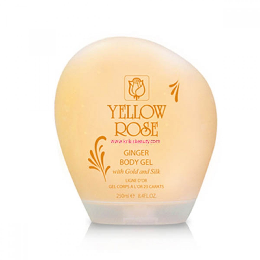 Yellow Rose Ginger Body Gel With Gold and Silk 250ml Τύπος Δέρματος : Όλοι οι τύποι Yellow Rose Ginger Body Gel With Gold and Silk 250ml Τύπος Δέρματος : Όλοι οι τύποι