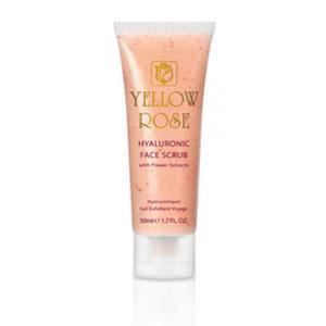 Yellow Rose Hyaluronic Face Scrub With Flower Extracts 50ml Τύπος Δέρματος : Όλοι οι τύποι