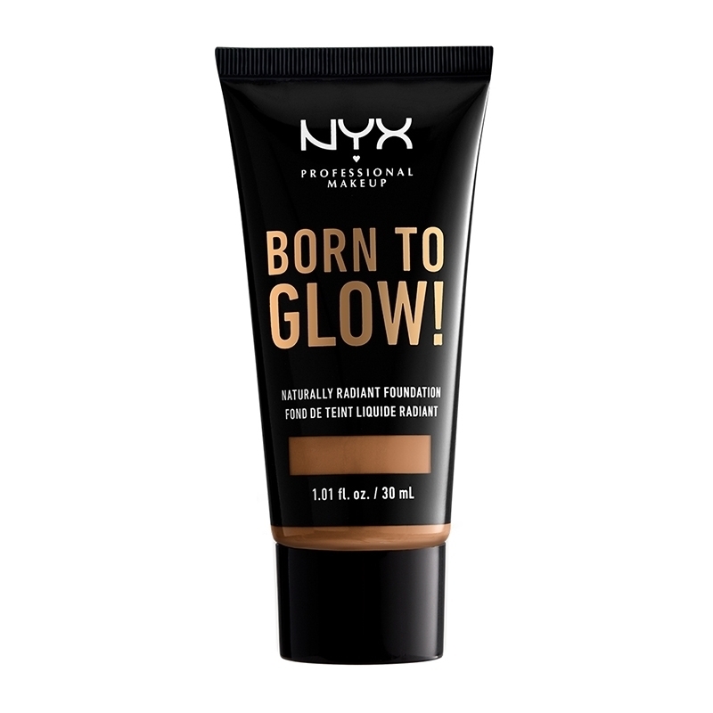 Nyx Professional Makeup Born To Glow! Naturally Radiant Foundation 30ml 15.9 Warm Honey Nyx Professional Makeup Born To Glow! Naturally Radiant Foundation 30ml 15.9 Warm Honey