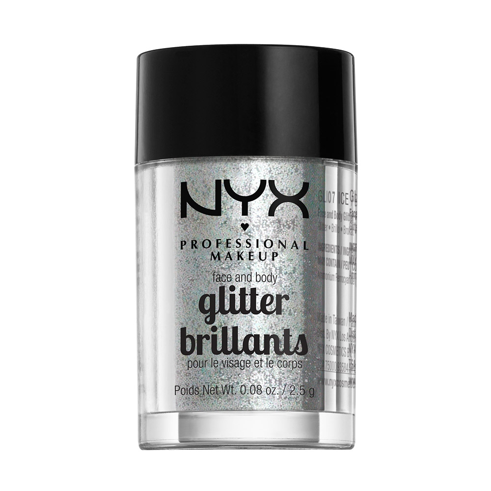 Nyx Professional Makeup Face & Body Glitter 2.5g 07 Ice