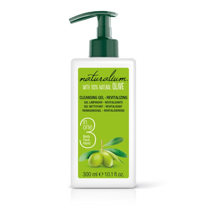 Naturalium Olive Cleansing (Body-Face-Hand) Gel 300ml Naturalium Olive Cleansing (Body-Face-Hand) Gel 300ml