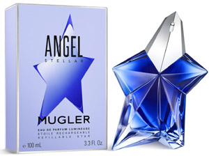  Mugler Angel Stellar Eau De Parfum Lumineuse Refillable Star 25ml  
