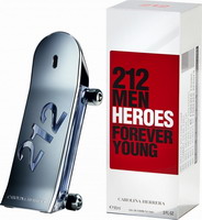 Carolina Herrera 212 Men Heroes Eau de Toilette 90ml (TESTER)