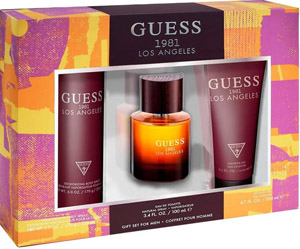 Guess Guess 1981 Los Angeles Set Eau de Toilette 100ml, deo spray 226ml, shower gel 200ml Guess Guess 1981 Los Angeles Set Eau de Toilette 100ml, deo spray 226ml, shower gel 200ml