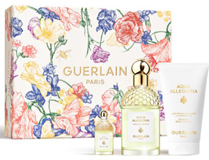 Guerlain Aqua Allegoria Nerolia Vetiver Set Eau de Toilette 75ml, body lotion 75ml, miniature Eau de Toilette 7,5ml Guerlain Aqua Allegoria Nerolia Vetiver Set Eau de Toilette 75ml, body lotion 75ml, miniature Eau de Toilette 7,5ml
