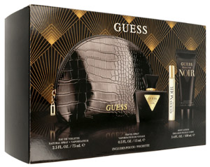 Guess Seductive Noir Set  Eau de Toilette 75ml, body lotion 100ml, miniature Eau de Toilette 15ml & pouch
