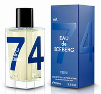 Eau De Iceberg Sandal Wood Pour Homme Eau de Toilette, 100ml