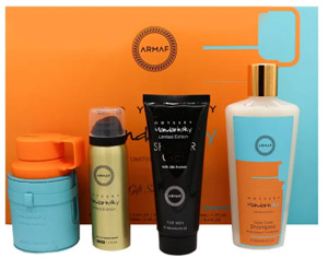 Armaf Odyssey Mandarin Sky Set Eau de Parfum 100ml, deo spray 50ml, shower gel 100ml & shampoo 250ml