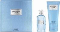 Abercrombie & Fitch First Instinct Blue For Her Eau de Parfum 50ml & Body Lotion 200ml