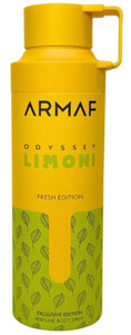 Armaf Odyssey Limoni body spray 200ml Armaf Odyssey Limoni body spray 200ml