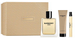 Burberry Hero Set Eau de Toilette 100ml, shower gel 75ml, miniature Eau de Toilette 10ml
