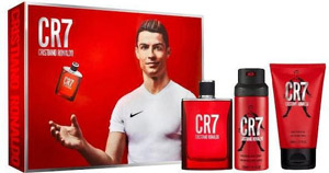 Cristiano Ronaldo CR7 Set Eau de Toilette 100ml, shower gel 150ml, body spray 150ml