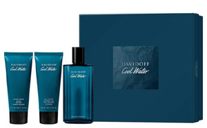 Davidoff Cool Water Set Eau de Toilette 125ml, shower gel 75ml & After Shave Balm 75ml