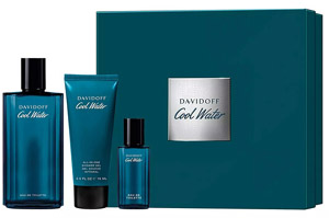 Davidoff Cool Water Set Eau de Toilette 125ml, shower gel 75ml & miniature Eau de Toilette 15ml Davidoff Cool Water Set Eau de Toilette 125ml, shower gel 75ml & miniature Eau de Toilette 15ml