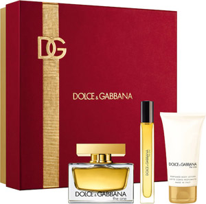 Dolce&Gabbana The One Set Eau de Parfum 75ml, body lotion 50ml & miniature Eau de Parfum 10ml
