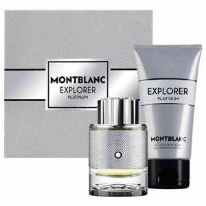 Mont Blanc Explorer Platinum Set Eau de Parfum 60ml, shower gel 100ml