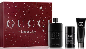 Gucci Guilty Set Eau de Parfum 90ml, shower gel 50ml, deo stick 75ml Gucci Guilty Set Eau de Parfum 90ml, shower gel 50ml, deo stick 75ml