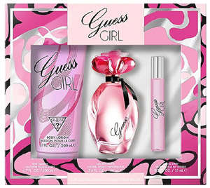 Guess Girl Set Eau de Toilette 100ml, body lotion 200ml & miniature Eau de Toilette 15ml Guess Girl Set Eau de Toilette 100ml, body lotion 200ml & miniature Eau de Toilette 15ml