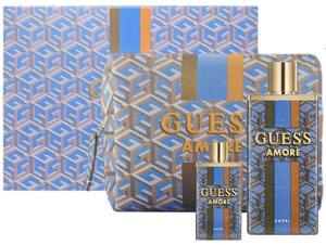 Guess Amore Capri Set Eau de Toilette 100ml, miniature Eau de Toilette 7.5ml & pouch Guess Amore Capri Set Eau de Toilette 100ml, miniature Eau de Toilette 7.5ml & pouch
