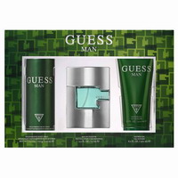 Guess Man Eau De Toilette 75ml, Shower Gel 200ml & Body Spray 226ml