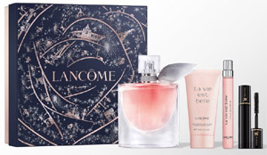 Lancome La Vie Est Belle  Set  Eau de Parfum 100ml, body lotion 50ml, miniature Eau de Parfum 10ml, Mascara 2ml