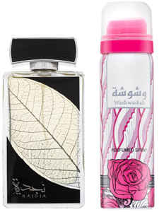 Lattafa Pride Najdia Set Eau de Parfum 100ml, deo spray 50ml