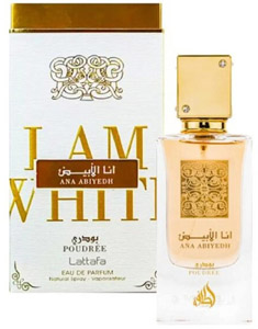 Lattafa Ana Abiyedh Poudrée Eau de Parfum 60ml Lattafa Ana Abiyedh Poudrée Eau de Parfum 60ml