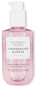 Victoria's Secret Pomegranate & Lotus Balance body oil with coconut oil 200ml