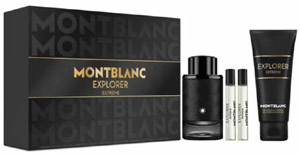 Mont Blanc Explorer Extreme Set Parfum 100ml, shower gel 100ml & miniature Parfum 7.5ml x 2