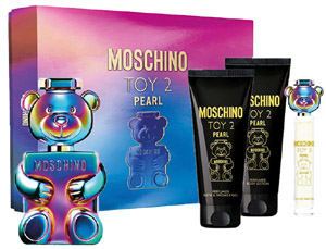 Moschino Toy 2 Pearl Set Eau de Parfum 100ml, body lotion 100ml, shower gel 100ml & miniature Eau de Parfum 10ml