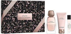 Narciso Rodriguez All of Me Set Eau de Parfum 90ml, body lotion 50ml & miniature Eau de Parfum 10ml