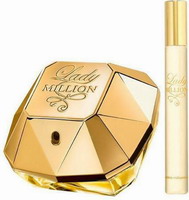 Paco Rabanne Lady Million Eau de Parfum 80ml & Travel Spray 20ml