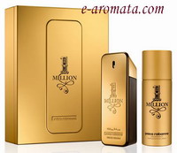 Paco Rabanne 1 MILLION Eau de Toilette 100ml & deodorant 150ml Paco Rabanne 1 MILLION Eau de Toilette 100ml & deodorant 150ml